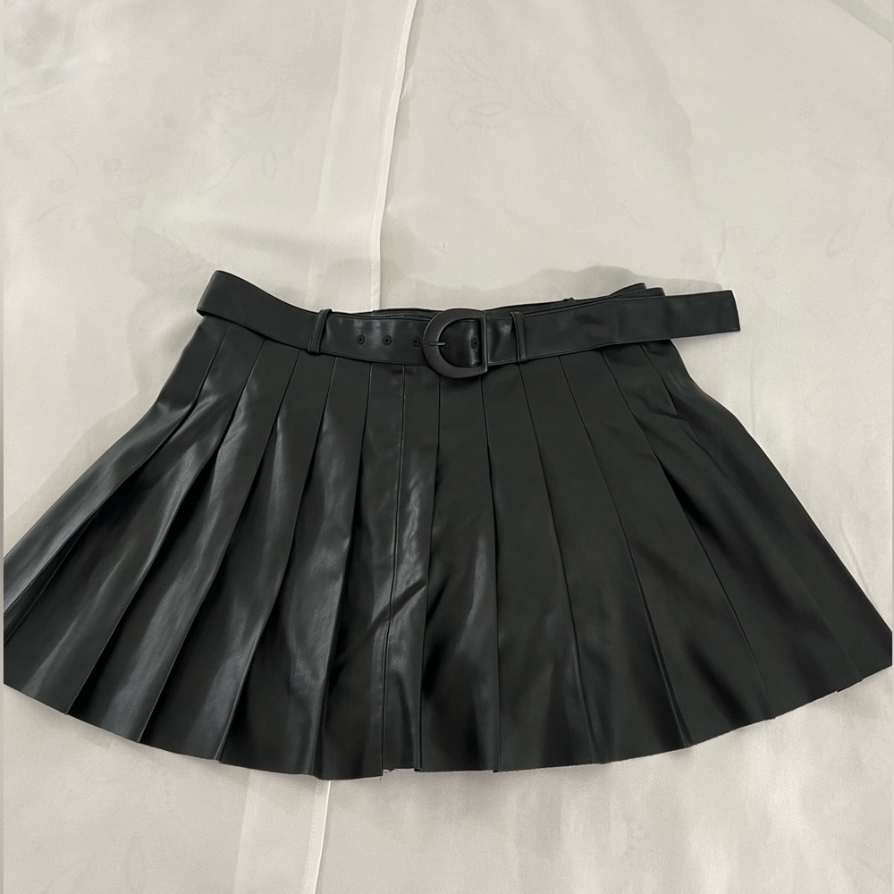 Zara Leather Skirt